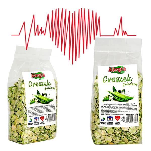 Alegia - Murskatut herneet 130g
