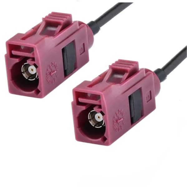 Pigtail fakra D fatning / fakra D socket RG174 2m