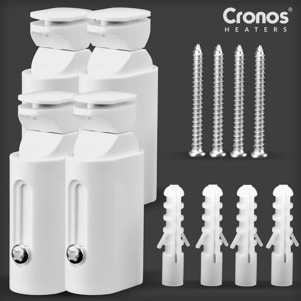 Cronos TW-500 Elektrisk Badrumsradiator Vit