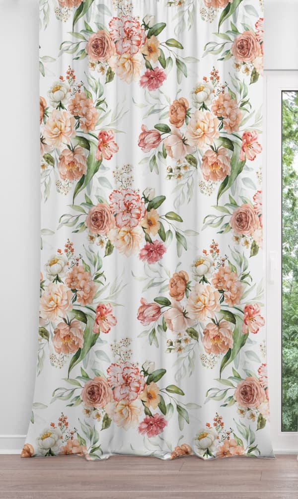 Gardin på tape print 128