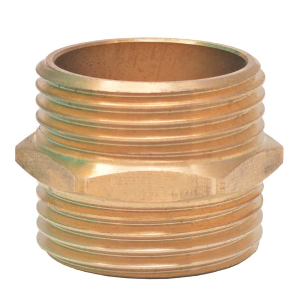 vidaXL sugeslange med messingkoblinger, 7 m, 25 mm, sort