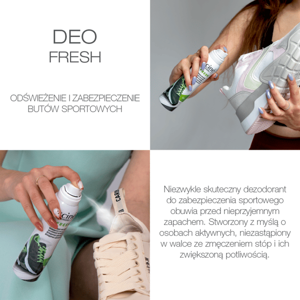 Sneaker deodorant - COCCINE DEO FRESH 150 ml farveløs