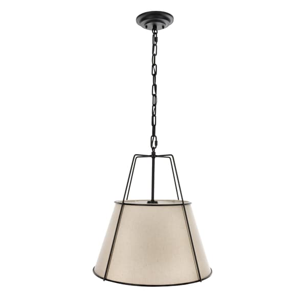 AMBER sort linnedlampe