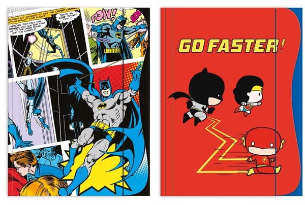 Batman Kids A4 elastisk mappe
