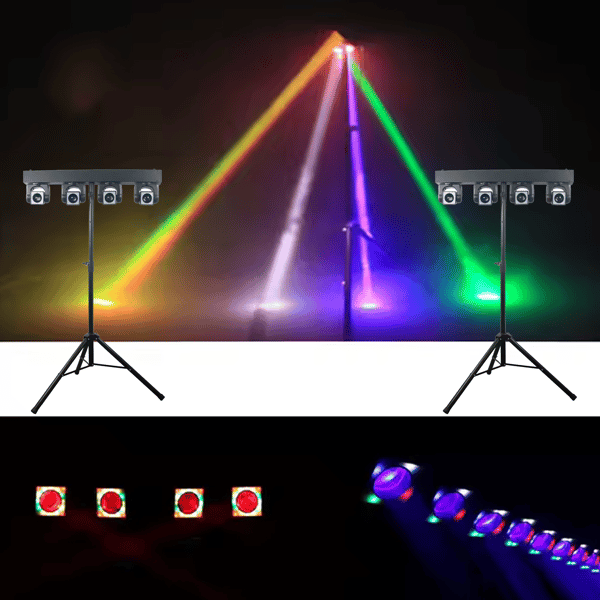 LIGHT4ME MT BAR 2 belysningssats multieffekt ljus