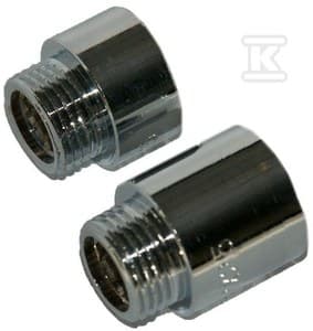 Forlænger 1/2"X20MMCHROME online