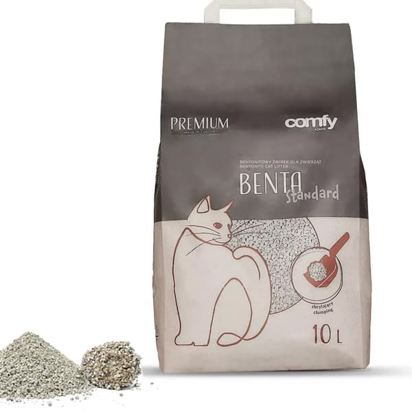 Comfy Benta New Standard - bentonit kattegrus 10L