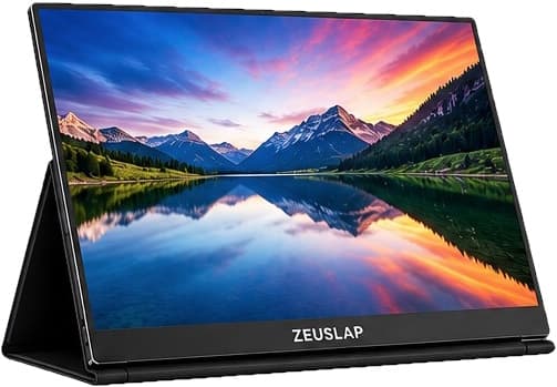 Zeuslap P16A 16" bärbar skärm svart