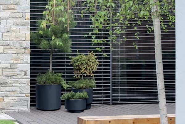 DBHER300-S433 HEOS ANTRACIT BLOMSTERVÄXTSKYDD