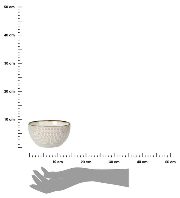 Queen keramikskål 650 ml mønster 2