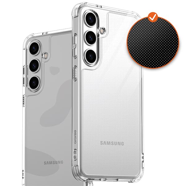 Araree Flexield-cover til Galaxy S24 gennemsigtigt