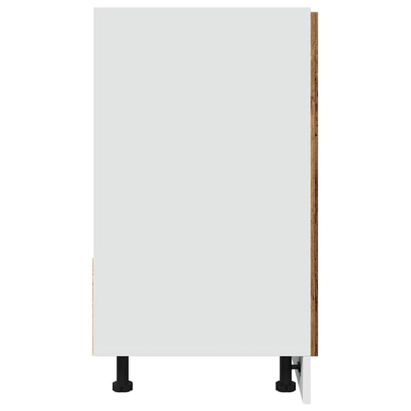 vidaXL vaskskab, antik træ, 80x46x81,5 cm