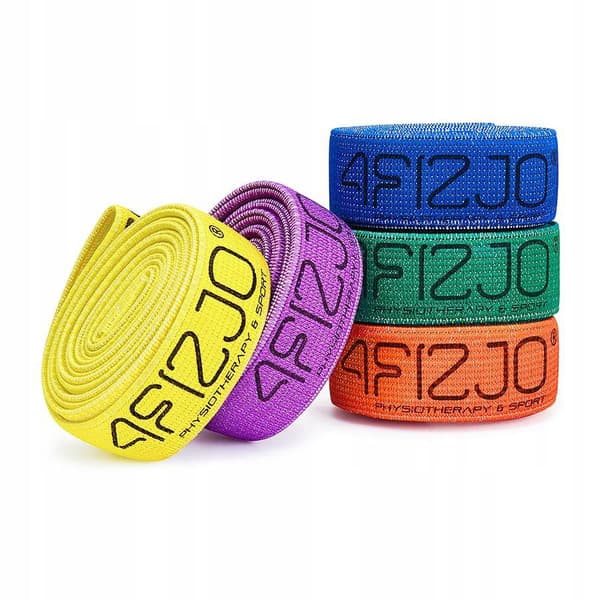 4FIZJO Stof Flex Bånd lang - blå (modstand 13-20 kg)