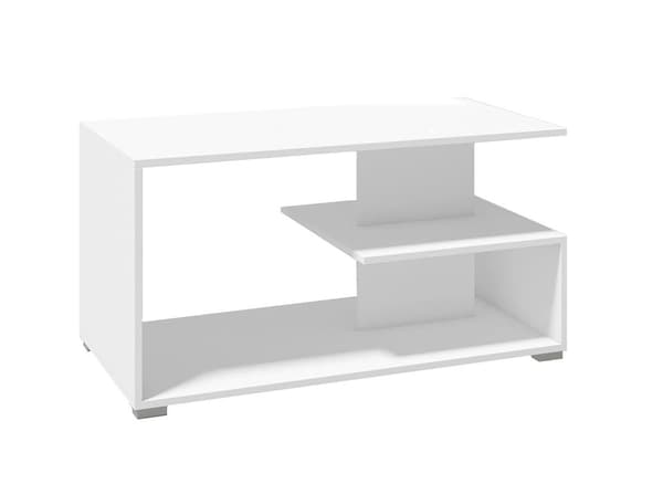 MODERN SOFFBORD NINA 100x50x55 VITT