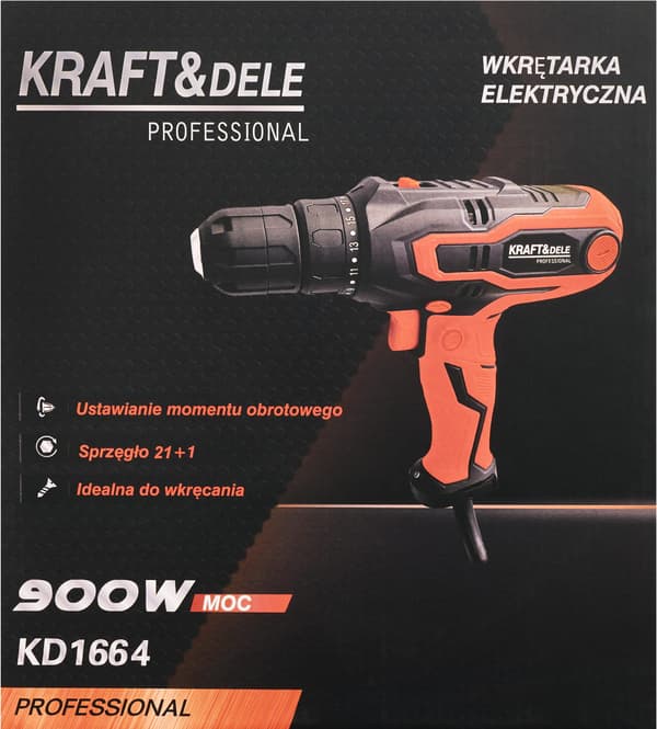 900W elektrisk skruetrækker KD1664