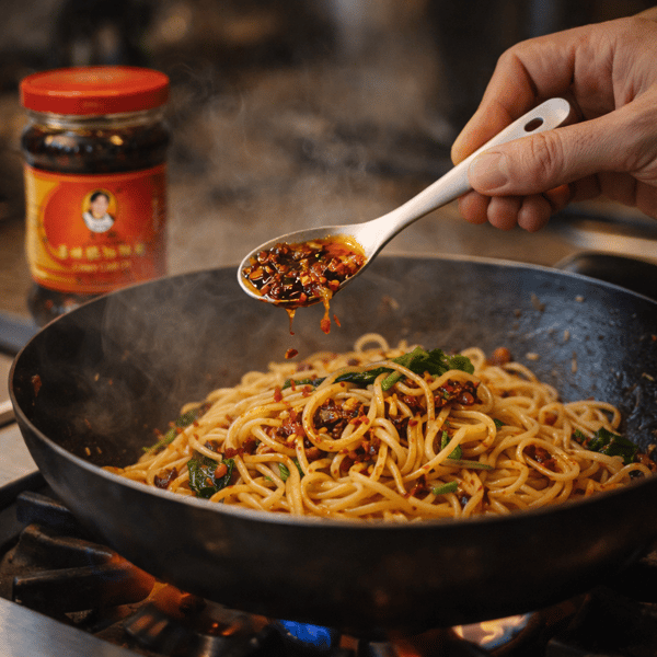 Rapeaa chiliä öljyssä 210g LAOGANMA