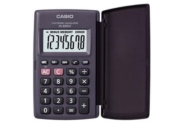 Casio HL-820LV BOX-laskin