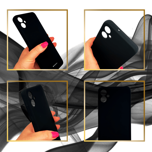 Mercury Silikone Etui til Galaxy A05, Sort
