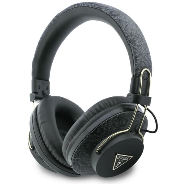 Guess Triangle Logo Bluetooth ENC Over-Ear Hörlurar Svarta