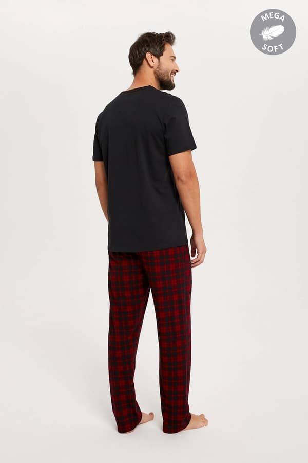 Zeman herrpyjamas, kortärmad, långbyxor XXL