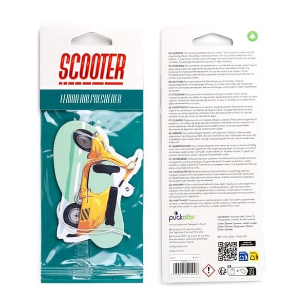 PKAIRF176 Citron Scooter Luftfräschare