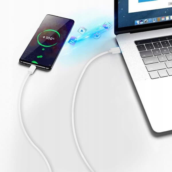 MICRO USB-KABEL 1M SNABBLADDNING QC 3.0 SNABBLADDNING microUSB 100cm