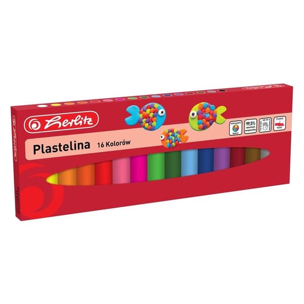 Plastilina 16 färger