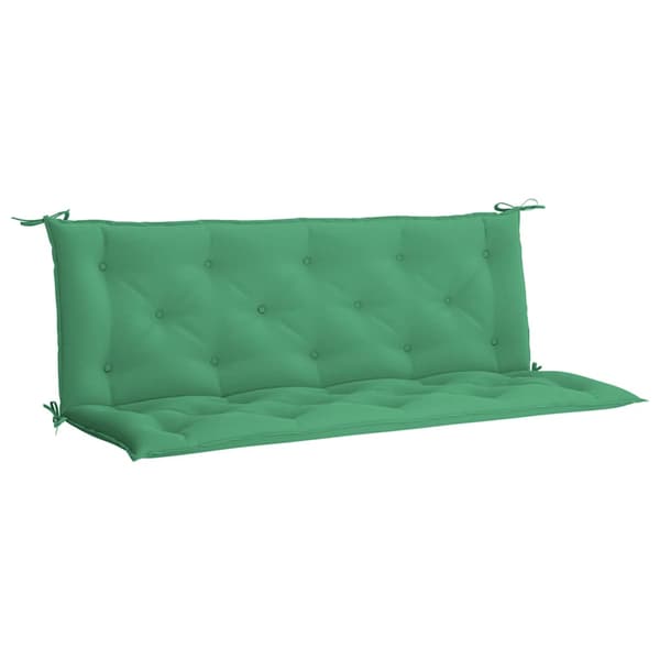 vidaXL gyngehynde, grøn, 150 cm, stof