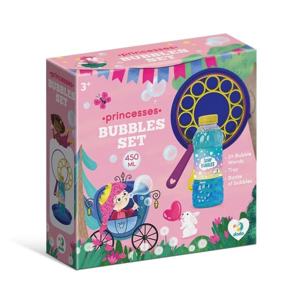 Mega sæt med prinsessesæbebobler 450 ml