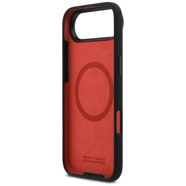 BMW M Silikone Horizontal Line MagSafe-etui til iPhone Air, sort