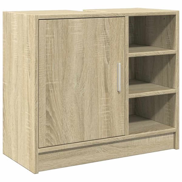 vidaXL håndvaskskab Sonoma eg 63x29x55 cm