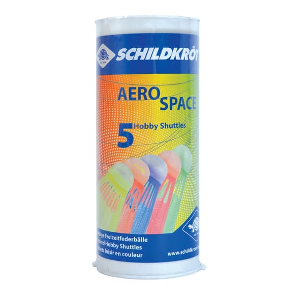 SCHILDKROT Aero Space Badmintonbollar 5 st.