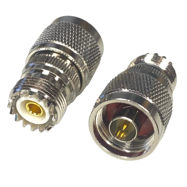 Adapter N-stik / UHF-bøsning