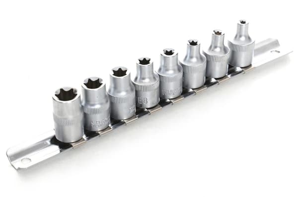 Torx-hylsysarja 8 osaa 3/8" KD10230