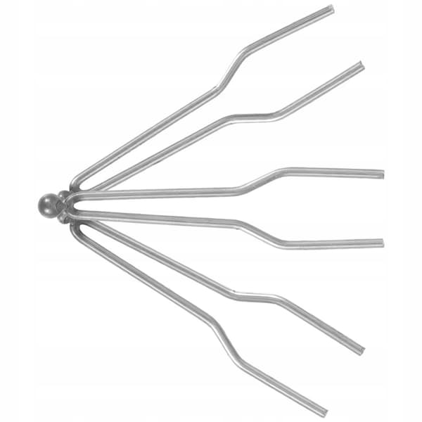 PyroBall Basic 3 stk. - Kuglespidser til pyrografibrænder | 1,5 mm 2 mm 2,5 mm | kompatibel 60W dobbeltbenet RBB60W RBR60W Sort Fenix