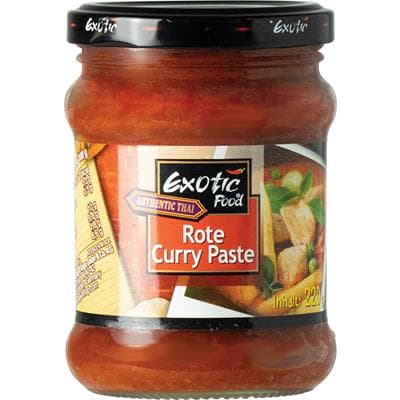 Pasta curry röd 220g - Exotisk mat