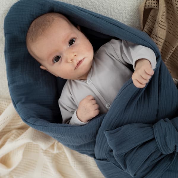 Muslin Svøb Beige