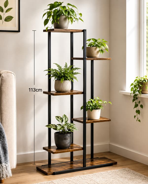 STÅENDE BLOMBARÄDD 6 VÅNINGAR