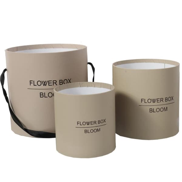 BLOMSTERKASSE BLOMSTERKASSE GAVEDEKORATION BRUN MEDIUM