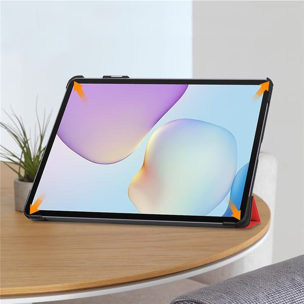 Flip-etui til Huawei MatePad 11.5 2025, Smartcase, rød