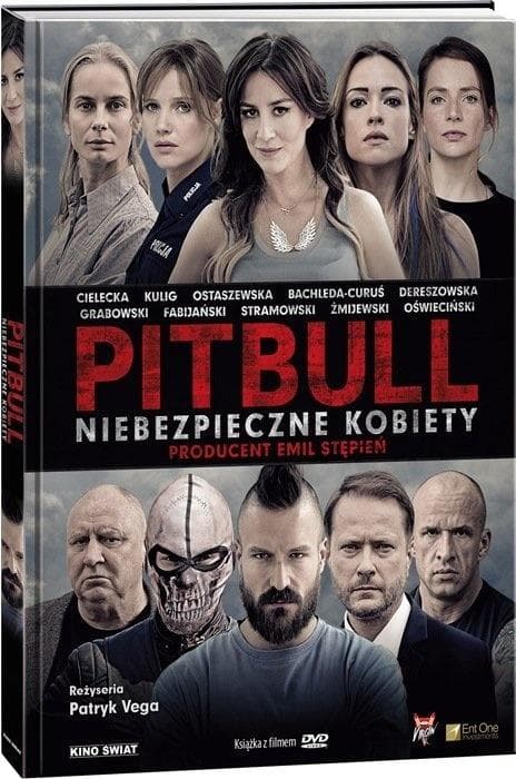 Pitbull: Farlige kvinder DVD + Bog