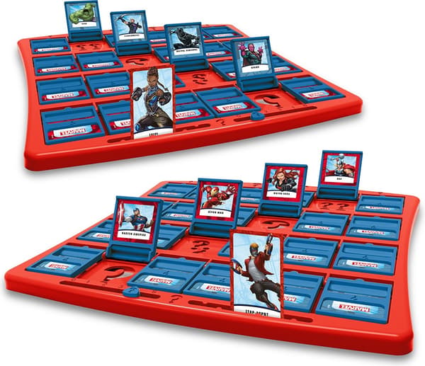 Vindende træk Gæt hvem? Marvel Superheroes brætspil (græsk version)