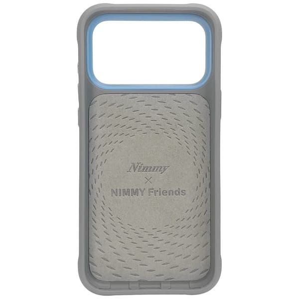 Nimmy Pantera MagSafe -kotelo iPhone 17 Prolle, vaaleanharmaa