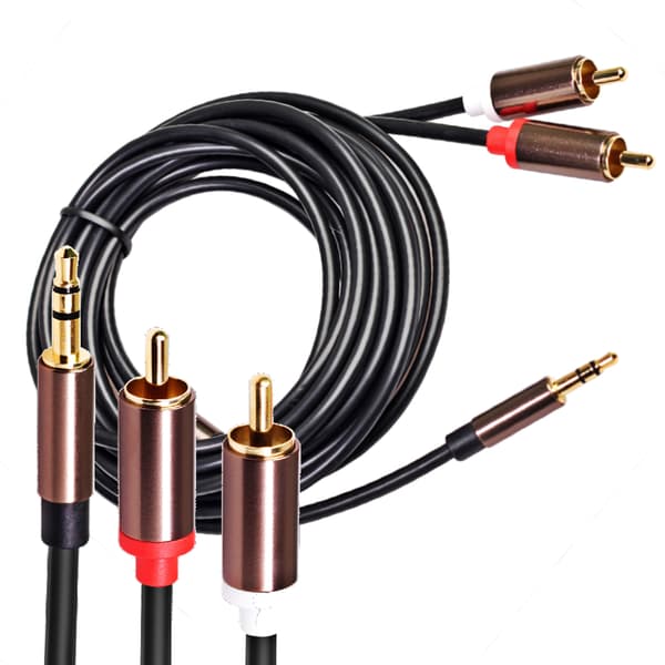 MOZOS MJ-2RCA kabel audio jack 3.5mm - 2X RCA stereo 3m