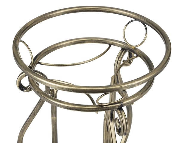 Metal blomsterstander 37 cm GULD