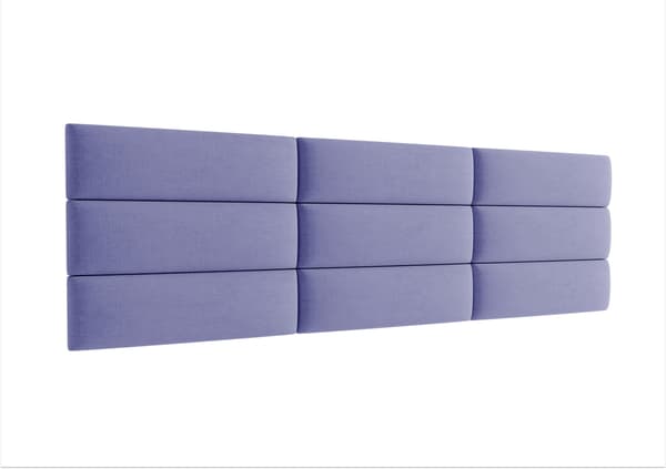 Polstret panel 30x15 Magic Velvet 2248 (Lys lilla)