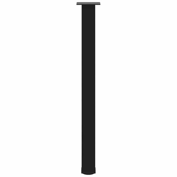 vidaXL sofabordben, 4 stk., sort, 90-92 cm, stål