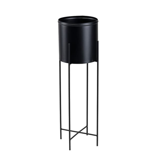 Blomstativ med låg 75 cm sort