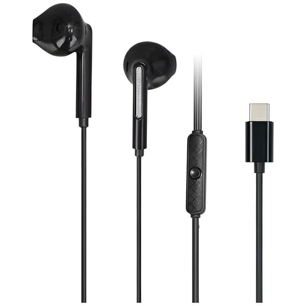 AWEI stereohovedtelefoner PC-7T USB-C 1,2m sorte