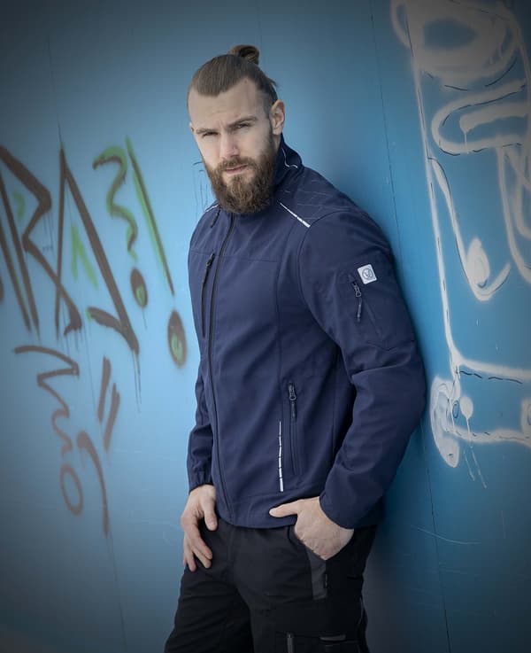ARDON VISION Softshell - musta-oranssi takki ARDON VISION Softshell - musta-oranssi takki M